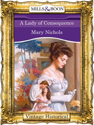 cover image of A Lady of Consequence